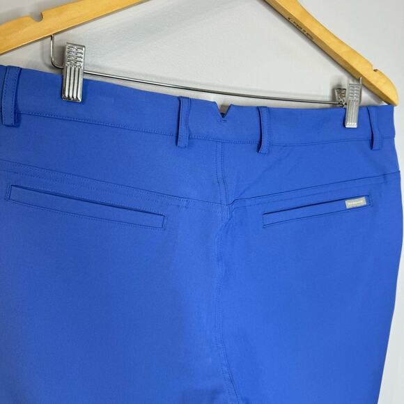 Dunning Golf Providence Performance 8.5"Short Blue Stretch Men's 34 - Picture 4 of 8